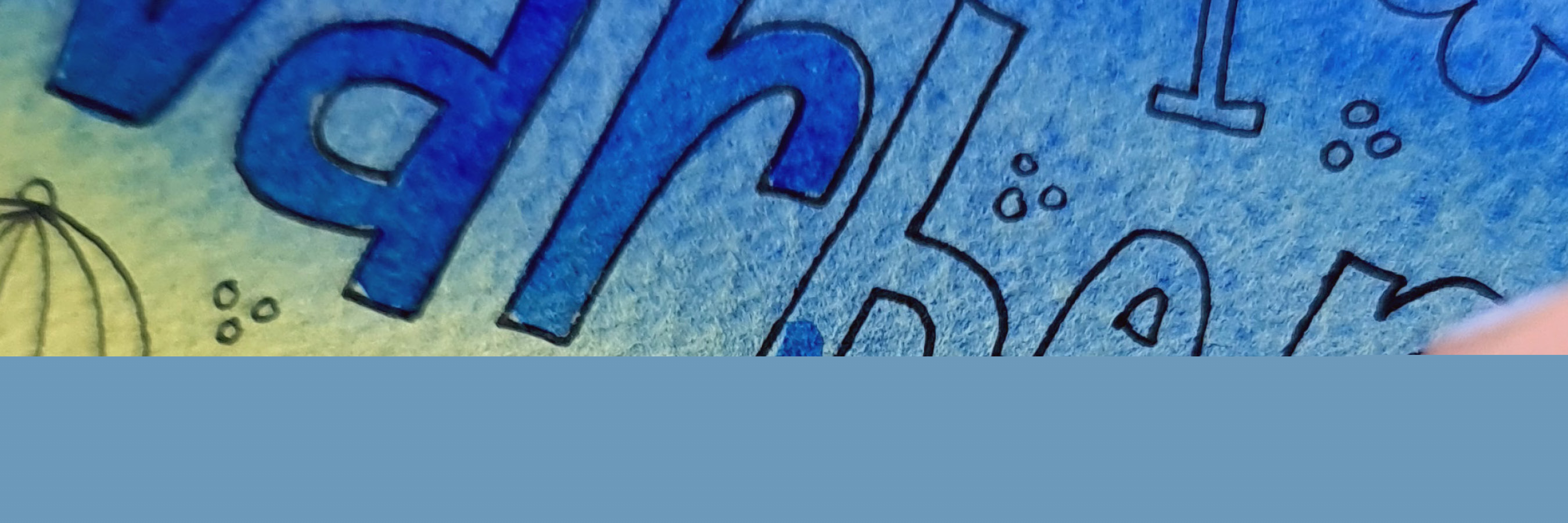 Make a postcard - Step by step