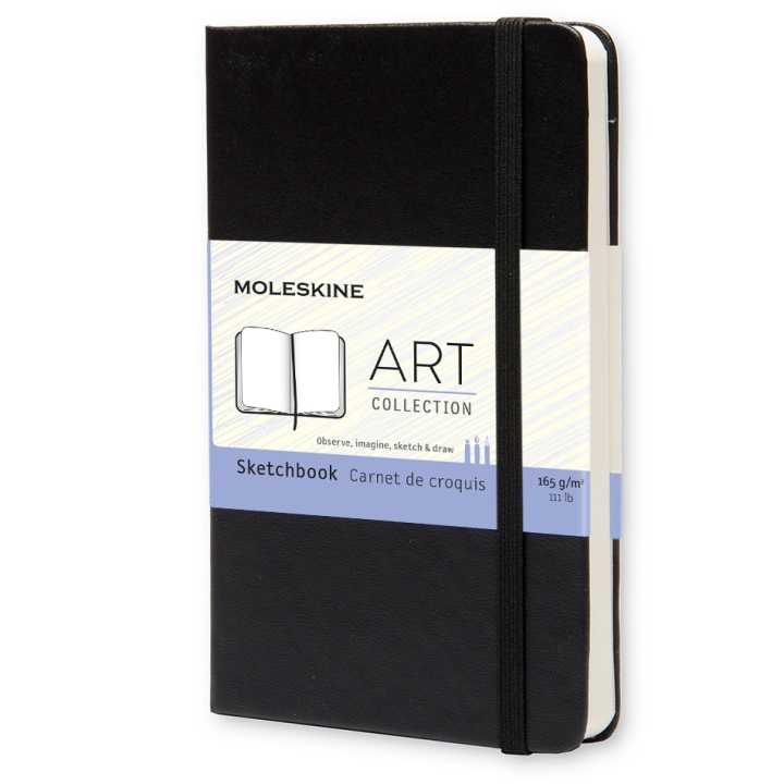 Sketchbook Pocket Black in the group Paper & Pads / Artist Pads & Paper / Sketchbooks at Pen Store (100381)