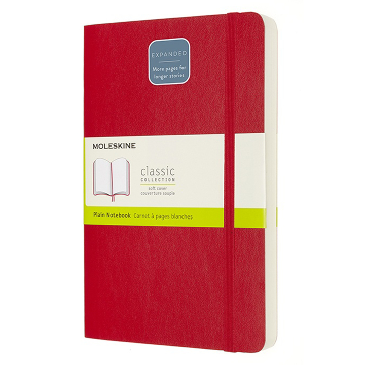 Classic Soft Cover Notebook Expanded Red in the group Paper & Pads / Note & Memo / Notebooks & Journals at Pen Store (100437_r)