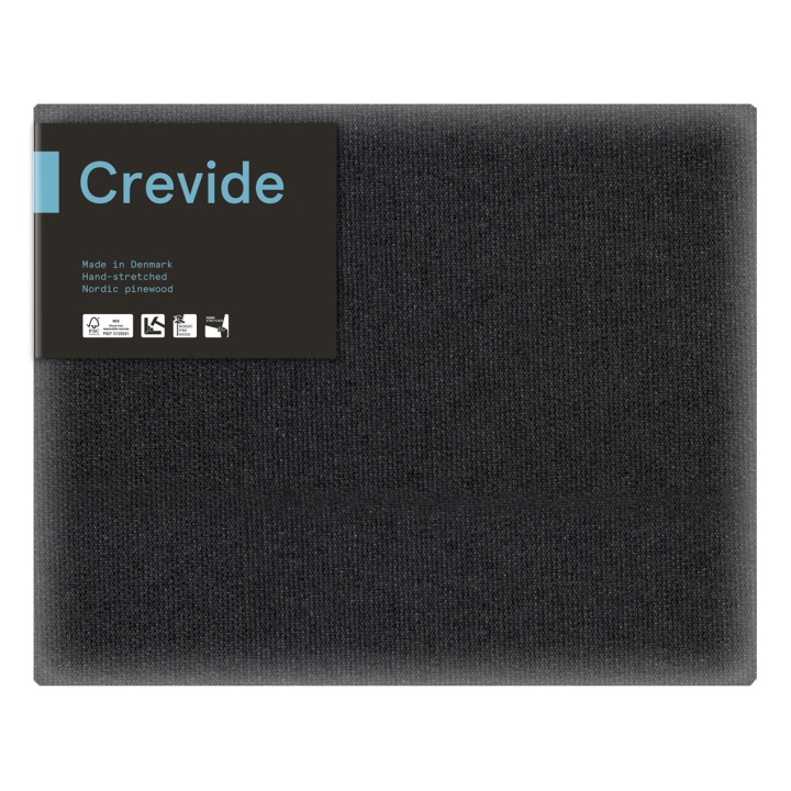Canvas Black Cotton/Polyester 41x33 (F6) in the group Art Supplies / Studio / Artist Canvas at Voorcrea (100878)