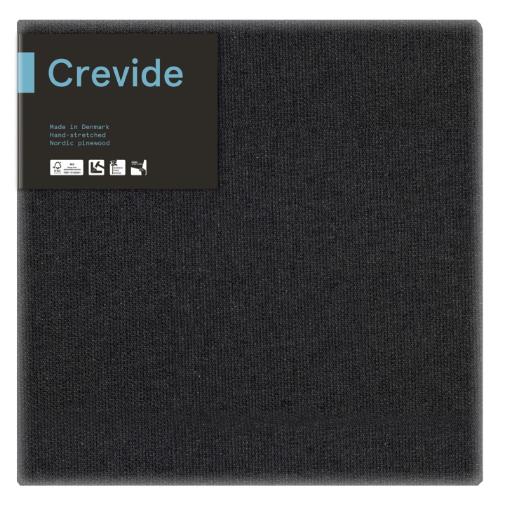 Canvas Black Cotton/Polyester 40x40 in the group Art Supplies / Studio / Artist Canvas at Pen Store (100886)