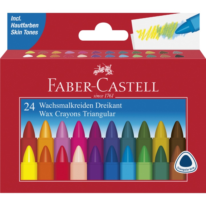 Wax Crayons - Set of 24 in the group Kids / Kids' Pens / Crayons for Kids at Pen Store (101417)