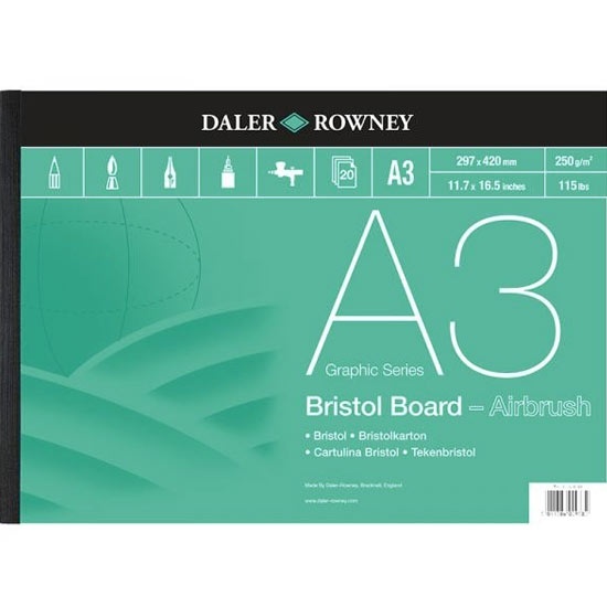 Bristol Board A3 in the group Paper & Pads / Artist Pads & Paper / Drawing & Sketch Pads at Pen Store (101454)
