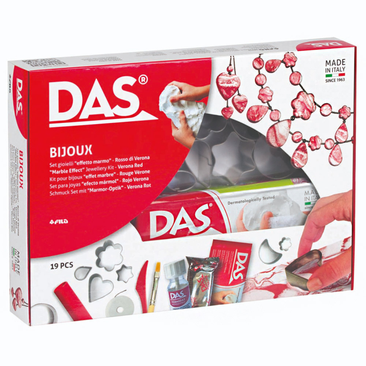Idea Mix Bijoux Set Black - 19 pieces in the group Hobby & Creativity / Create / Modelling Clay at Pen Store (101586)