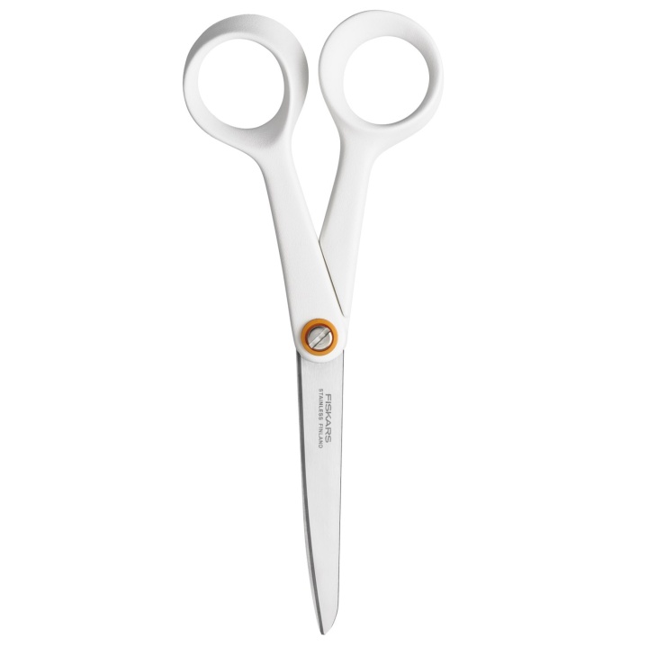 Functional Form White Universal Scissors 17 cm in the group Hobby & Creativity / Hobby Accessories / Scissors at Pen Store (101690)