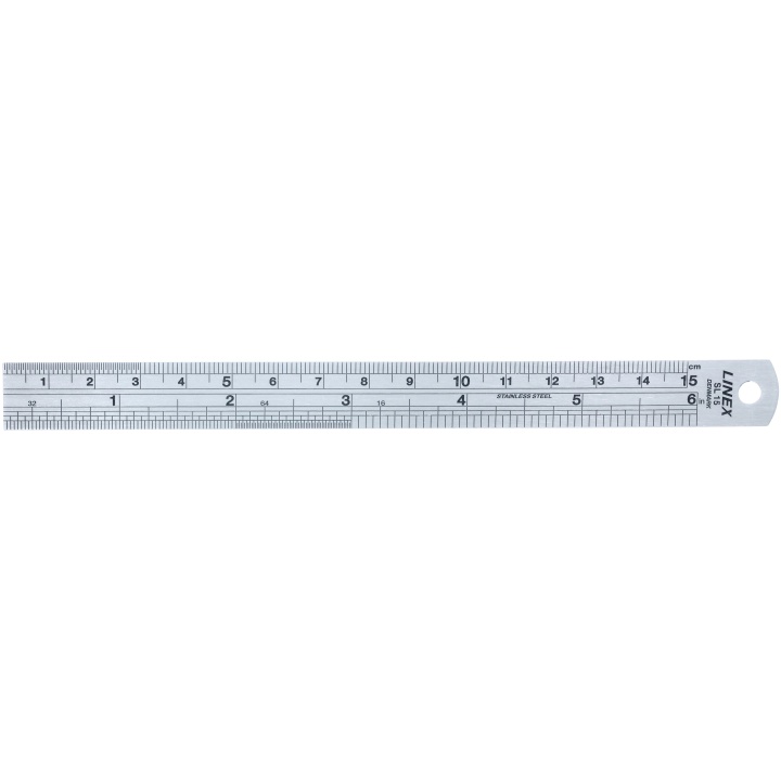 SL Steel Ruler 15 cm in the group Hobby & Creativity / Hobby Accessories / Rulers at Pen Store (101719)