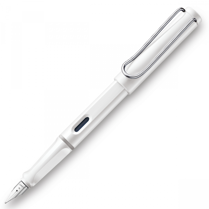 Safari Fountain pen White in the group Pens / Fine Writing / Gift Pens at Pen Store (101912_r)