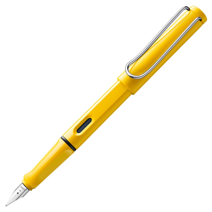 Safari Fountain pen Yellow in the group Pens / Fine Writing / Fountain Pens at Pen Store (101915_r)