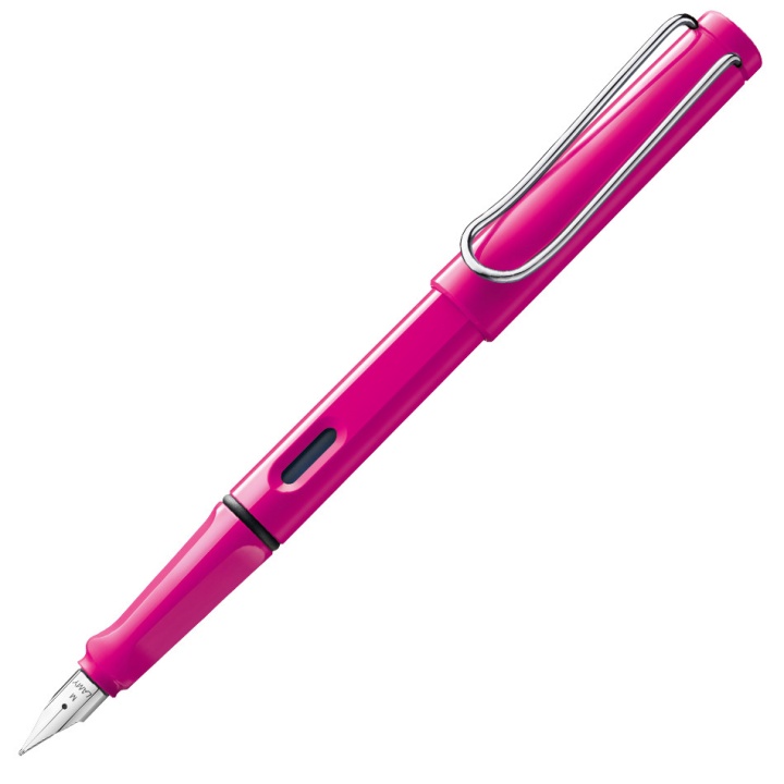 Safari Fountain pen Pink in the group Pens / Fine Writing / Gift Pens at Pen Store (101996_r)