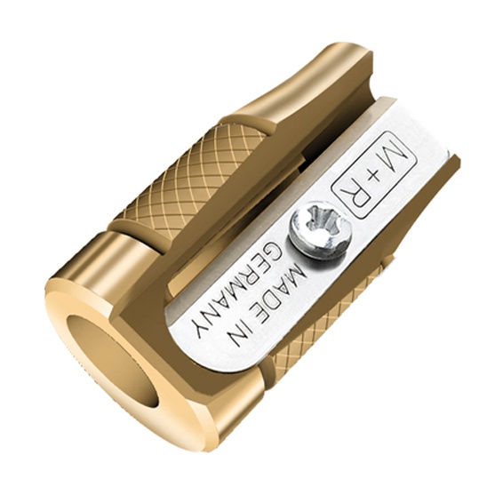 Sharpener Pollux Brass in the group Pens / Pen Accessories / Sharpeners at Pen Store (102277)