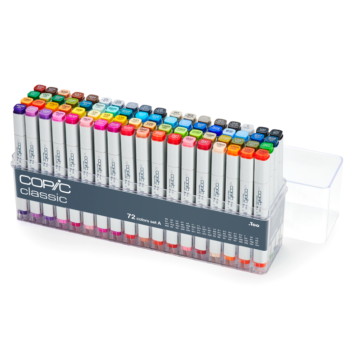 Marker 72-set A in the group Pens / Artist Pens / Felt Tip Pens at Pen Store (103256)