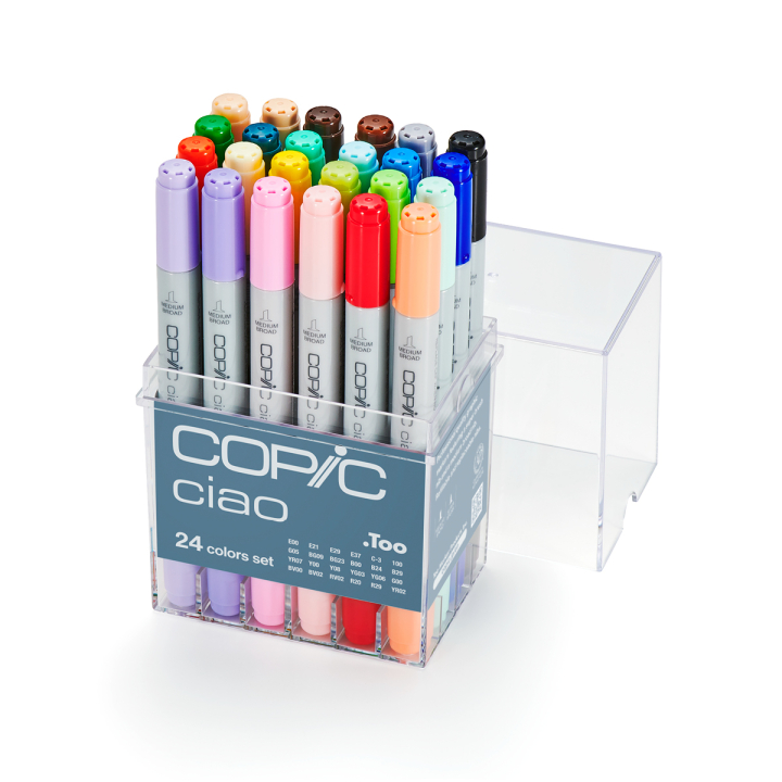 Ciao 24-set in the group Pens / Artist Pens / Felt Tip Pens at Voorcrea (103312)