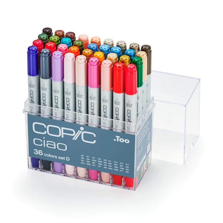 Ciao 36-set D in the group Pens / Artist Pens / Felt Tip Pens at Pen Store (103315)
