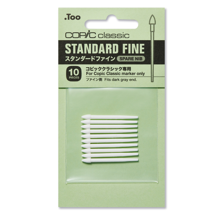 Classic Tip Fine 10-pack in the group Pens / Pen Accessories / Spare parts & more at Pen Store (103505)