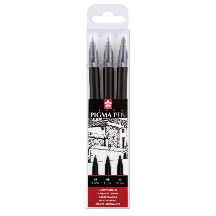 Pigma Pen 3-pack in the group Pens / Writing / Fineliners at Pen Store (103528)