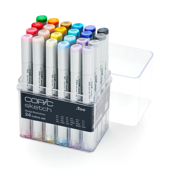Sketch Manga - Set of 24 in the group Pens / Artist Pens / Illustration Markers at Pen Store (104070)