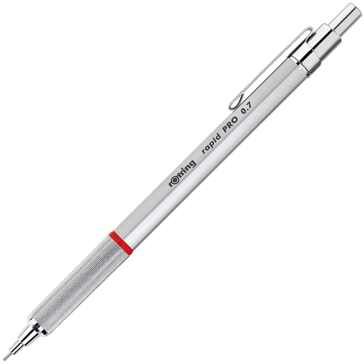 Rapid Pro Mechanical Pencil 0.7 Silver in the group Pens / Writing / Mechanical Pencils at Pen Store (104724)