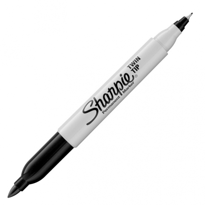 Twin-tip Marker Black in the group Pens / Artist Pens / Felt Tip Pens at Pen Store (104782)