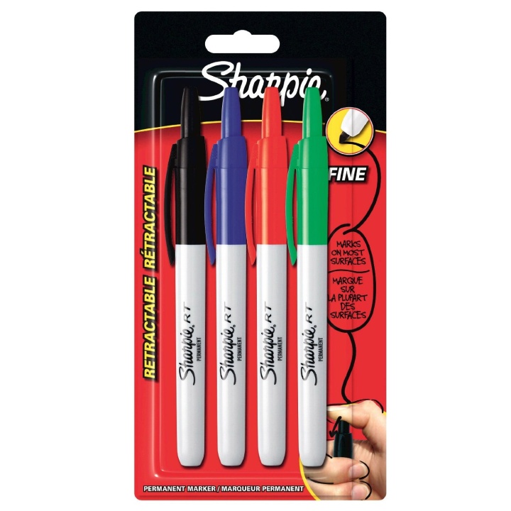 RT Marker 4-pack in the group Pens / Office / Markers at Pen Store (104786)