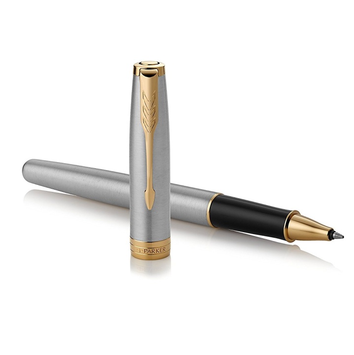 Sonnet Steel/Gold Rollerball in the group Pens / Fine Writing / Rollerball Pens at Pen Store (104790)