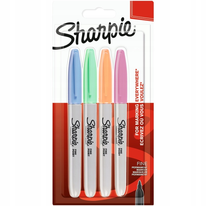 Fine Marker 4-pack Pastel in the group Pens / Artist Pens / Felt Tip Pens at Pen Store (104853)