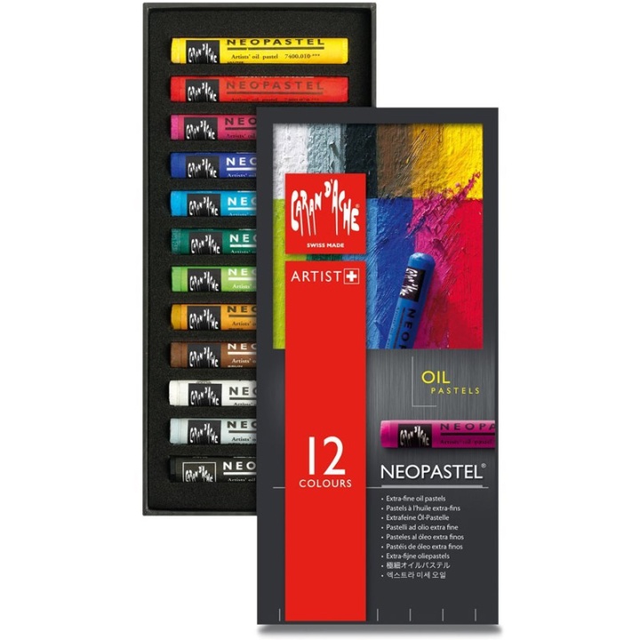 Neopastel 12-set in the group Art Supplies / Colors / Pastels at Pen Store (104926)