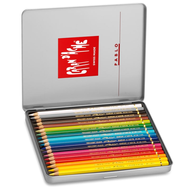 Coloring pencils Pablo 18-set in the group Pens / Artist Pens / Colored Pencils at Pen Store (105021)