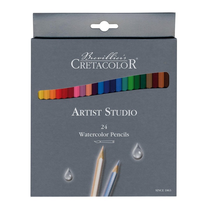 Artist Studio Aquarelle 24-pack in the group Pens / Artist Pens / Watercolor Pencils at Pen Store (105027)