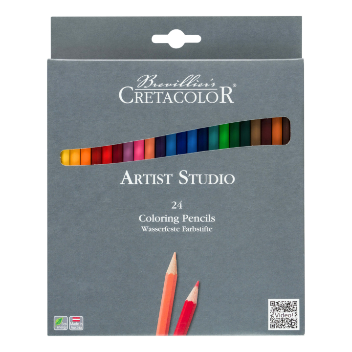 Artist Studio Coloring pencils 24-pack in the group Pens / Artist Pens / Colored Pencils at Pen Store (105030)