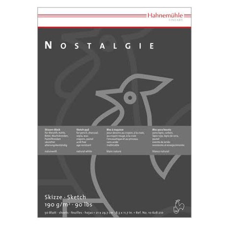 Nostalgie Sketch pad A5 in the group Paper & Pads / Artist Pads & Paper / Drawing & Sketch Pads at Pen Store (105164)