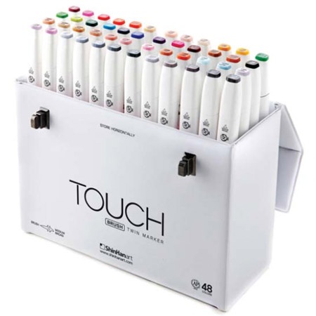 Twin Brush Marker 48-set in the group Pens / Artist Pens / Brush Pens at Pen Store (105317)