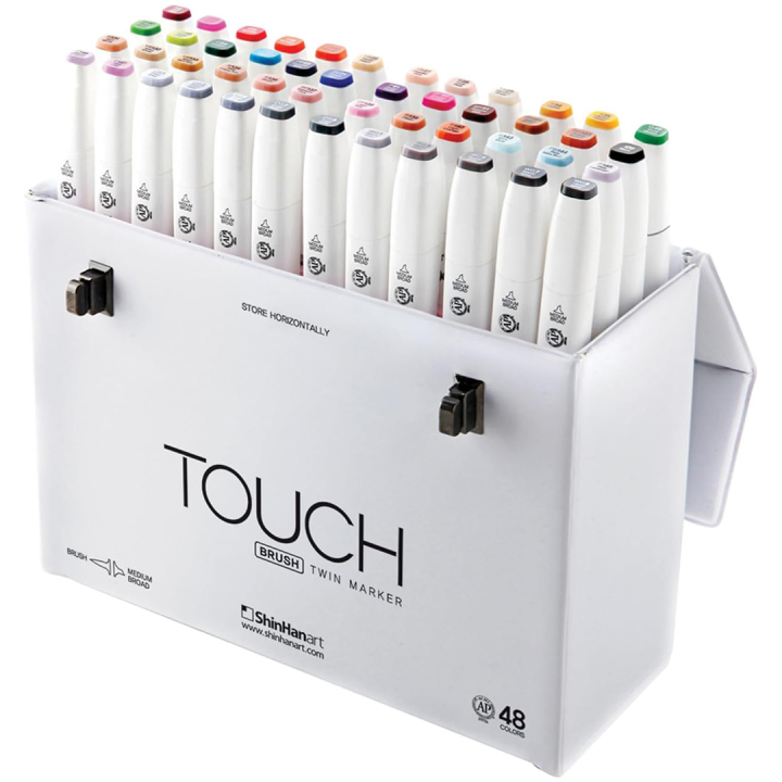 Twin Brush Marker 48-set in the group Pens / Artist Pens / Illustration Markers at Pen Store (105317)