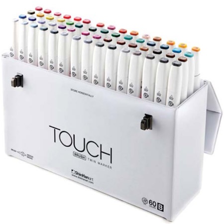 Twin Brush Marker 60-set B in the group Pens / Artist Pens / Brush Pens at Pen Store (105319)