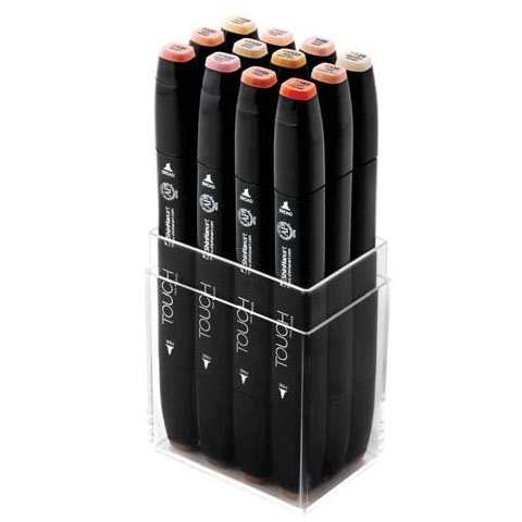Twin Marker 12-set Skin in the group Pens / Artist Pens / Illustration Markers at Pen Store (105527)