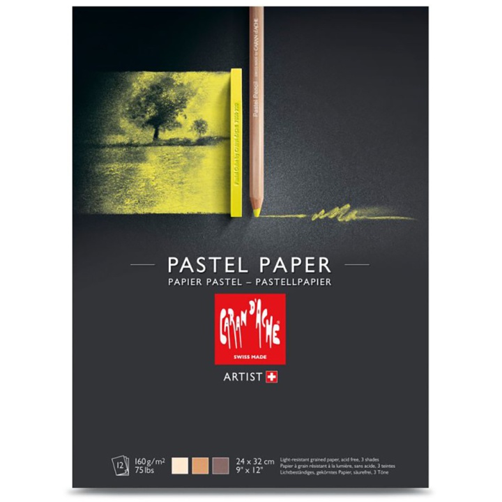 Pastel Paper A4 in the group Paper & Pads / Artist Pads & Paper / Pastel Pads at Voorcrea (106121)