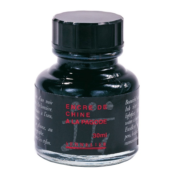 Indian Ink A La Pagode 30 ml in the group Art Supplies / Colors / Ink at Pen Store (106213)