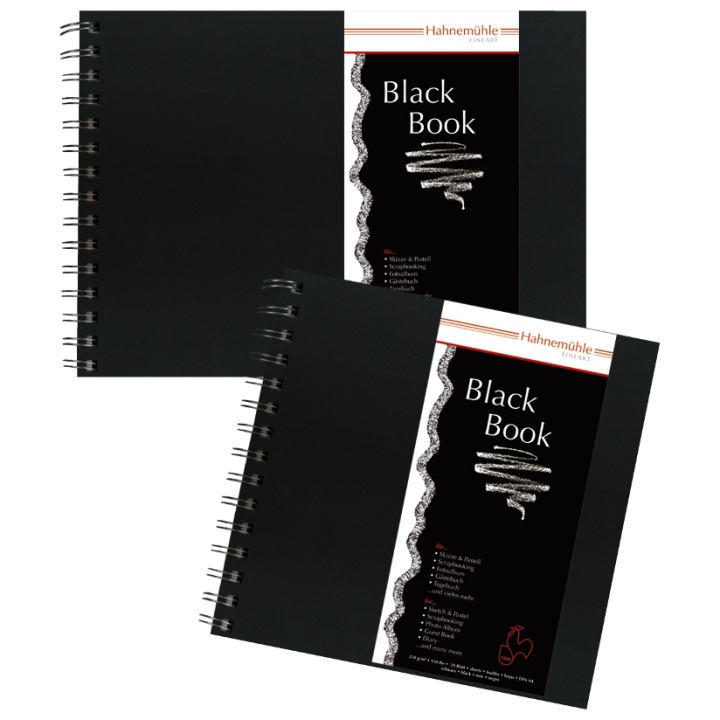 Sketch/Pastel Pad Black A5 in the group Paper & Pads / Artist Pads & Paper / Drawing & Sketch Pads at Pen Store (106272)