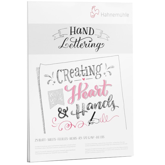 Hand Lettering paper A4 in the group Paper & Pads / Artist Pads & Paper / Drawing & Sketch Pads at Voorcrea (106274)