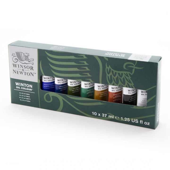 Winton Oil Color Tube 37 ml 10-set in the group Art Supplies / Colors / Oil Paint at Pen Store (107256)