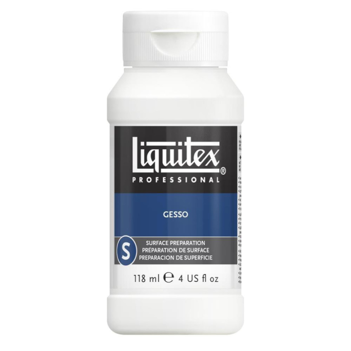 White Gesso Primer 118 ml in the group Art Supplies / Mediums & Varnishes / Gessos & Primers at Pen Store (107508)