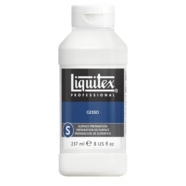 White Gesso Primer 237 ml in the group Art Supplies / Mediums & Varnishes / Gessos & Primers at Pen Store (107509)