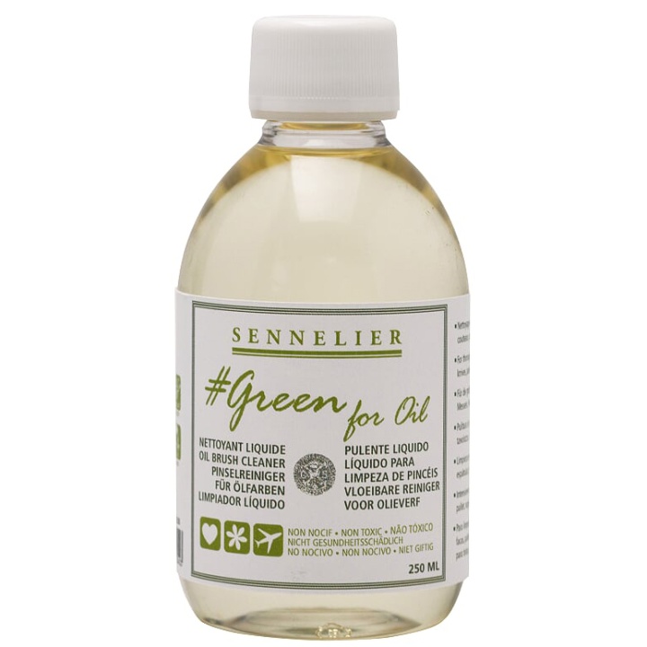 Green For Oil Brush Cleaner 250 ml in the group Art Supplies / Mediums & Varnishes / Oil Mediums at Pen Store (107521)