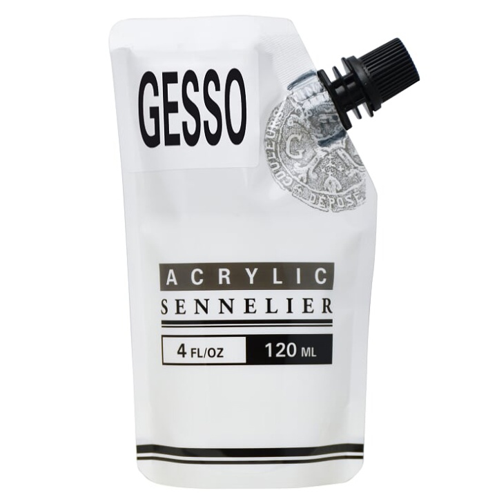 Abstract Gesso 120 ml in the group Art Supplies / Mediums & Varnishes / Gessos & Primers at Pen Store (107528)