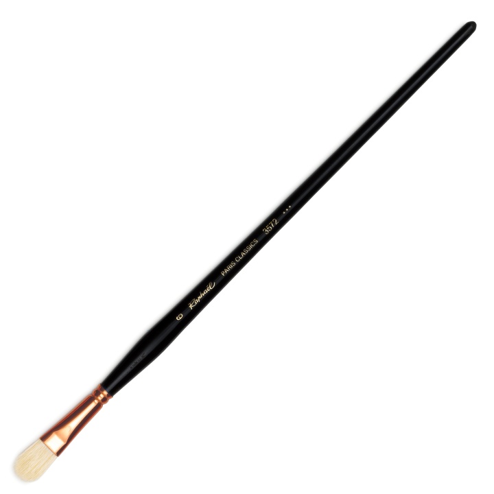 Paris Classic Brush 3572 Filbert st 6 in the group Art Supplies / Brushes / Natural Hair Brushes at Pen Store (108313)