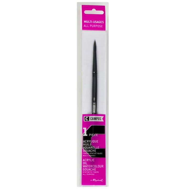 Campus Brush Round St 8 in the group Art Supplies / Brushes / Synthetic Brushes at Pen Store (108392)