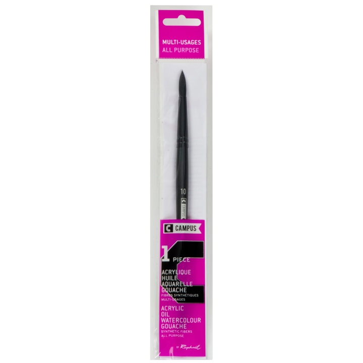 Campus Brush Round St 10 in the group Art Supplies / Brushes / Synthetic Brushes at Pen Store (108393)