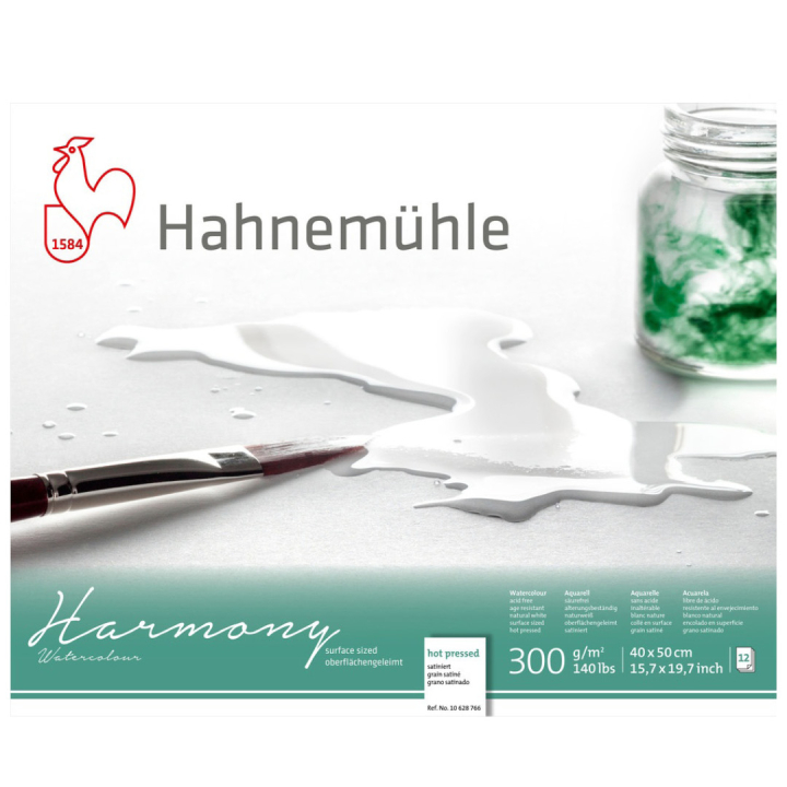 Watercolour Paper Harmony HP 300g 40×50cm in the group Paper & Pads / Artist Pads & Paper / Watercolor Pads at Pen Store (108752)