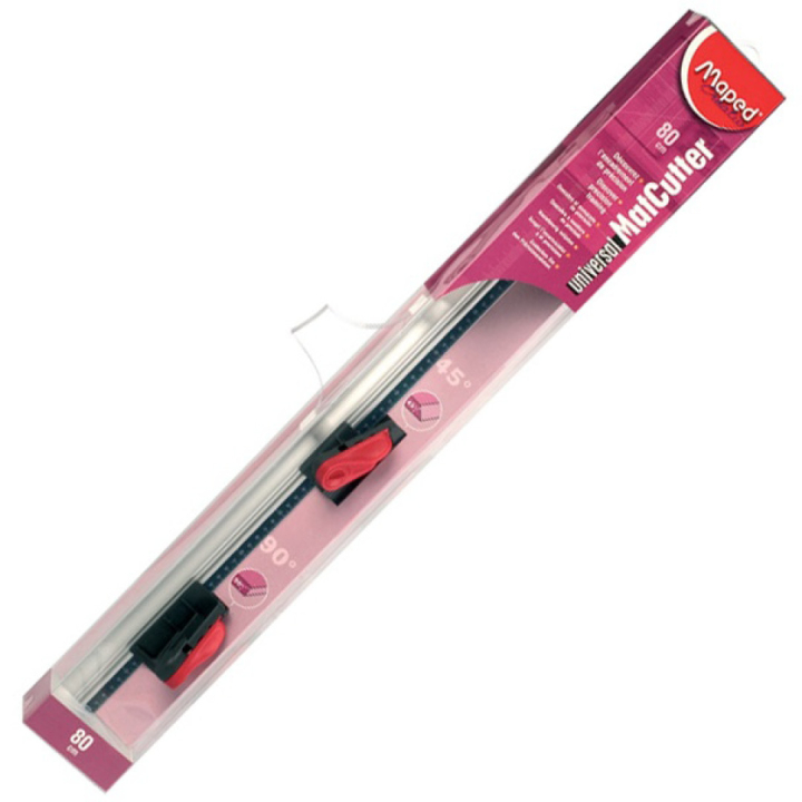 Matt Cutters 5-set + 80 cm Ruler in the group Hobby & Creativity / Hobby Accessories / Cutters at Pen Store (108800)
