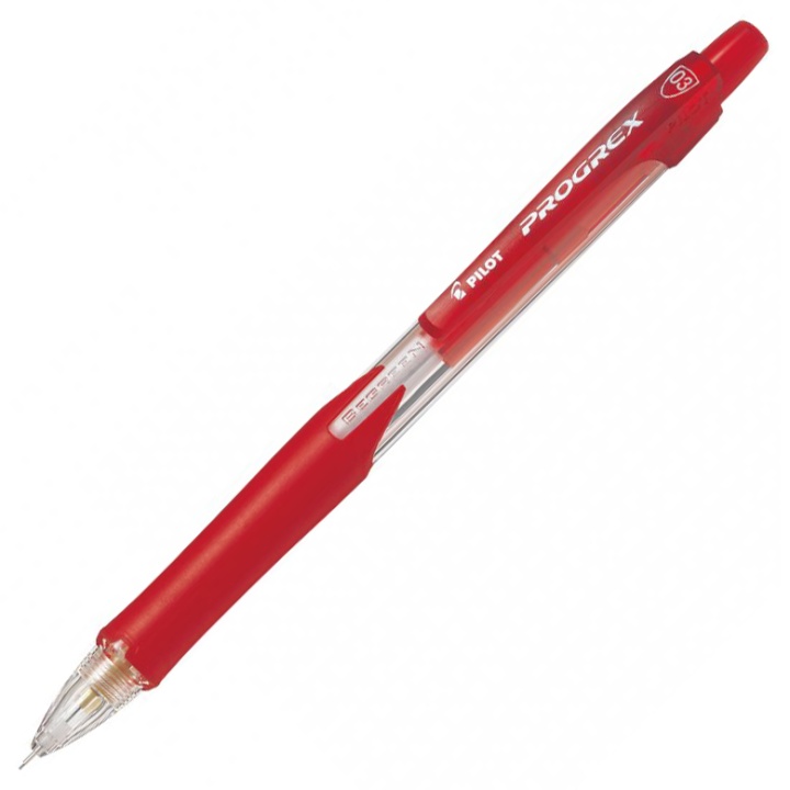 Mechanical pencil Progrex 0.3 red in the group Pens / Writing / Mechanical Pencils at Pen Store (109489)