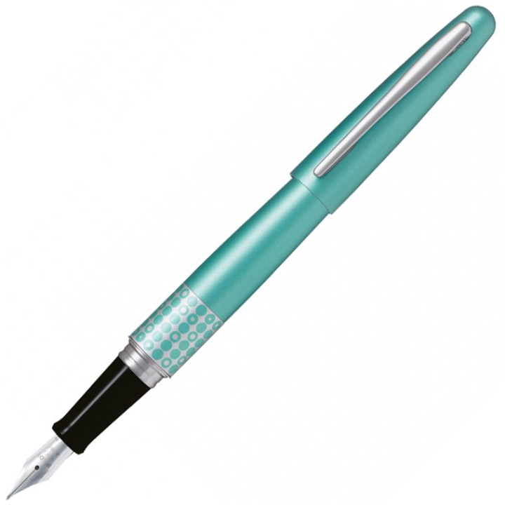 MR Retro Pop Fountain Pen Metallic Light Blue in the group Pens / Fine Writing / Gift Pens at Pen Store (109502)